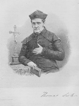 Thomas Sisk, Chaplain 1840 - 1847